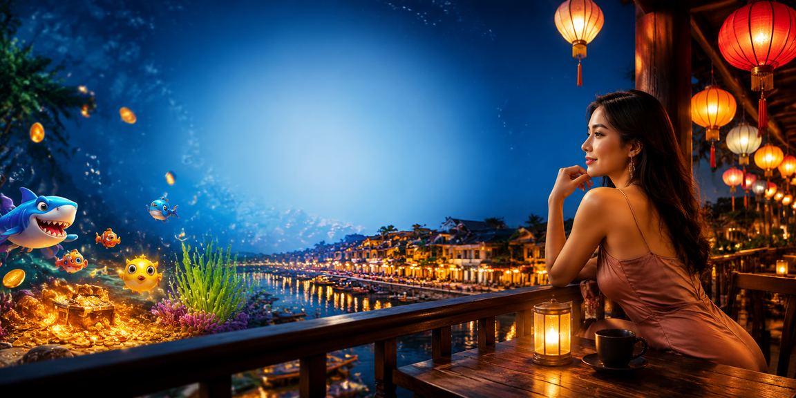 Phố cổ Hội An lung linh về đêm – hình ảnh văn hóa Vietnam trên nền tảng giải trí 33wi
